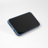 iPhone 14 Pro Max Case Hülle - Soft Touch mit Ring - Blau