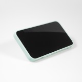Coque iPhone 14 Pro Max - Soft Touch avec anneau - Turquoise