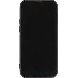 Coque iPhone 14 - Soft Touch avec anneau - Noir