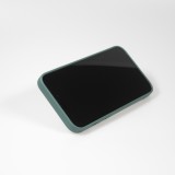 Coque iPhone 14 - Soft Touch avec anneau - Vert foncé