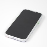 Coque iPhone 14 - Watercolor MagSafe semi-transparent - Multicolor