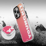 Coque iPhone 14 - Youngkit Gradient Protective Case avec Magsafe - Bleu clair