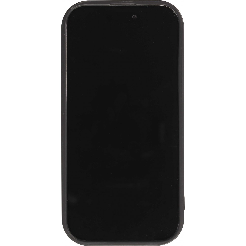 Coque iPhone 15 - gel silicone super flexible avec absorbeur de 360 degrés - Noir