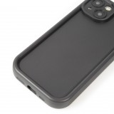 Coque iPhone 15 - gel silicone super flexible avec absorbeur de 360 degrés - Noir
