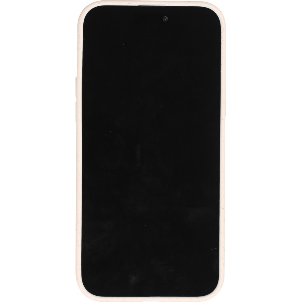 Coque iPhone 16e - Bio Eco-Friendly biodégradable écologique nature - Blanc