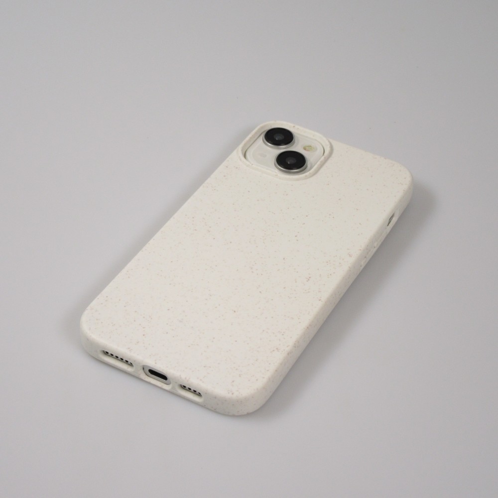 Coque iPhone 16e - Bio Eco-Friendly biodégradable écologique nature - Blanc