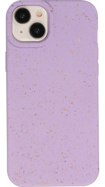 Coque iPhone 15 - Bio Eco-Friendly biodégradable écologique nature - Violet