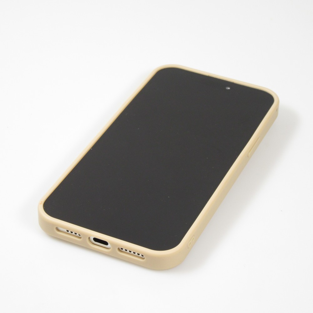 Coque iPhone 15 Plus - Diamant strass The Bling World - Or