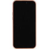 Coque iPhone 15 Plus - Diamant strass The Bling World - Or rose