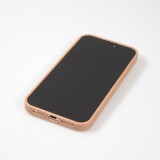 Coque iPhone 15 Plus - Diamant strass The Bling World - Or rose