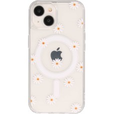 Coque iPhone 15 - Gel silicone MagSafe - Spring Vibes Flowers Nr. - 1