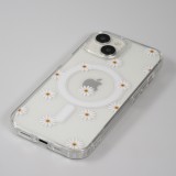 Coque iPhone 15 - Gel silicone MagSafe - Spring Vibes Flowers Nr. - 1
