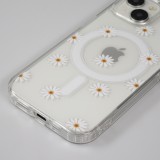 Coque iPhone 15 - Gel silicone MagSafe - Spring Vibes Flowers Nr. - 1
