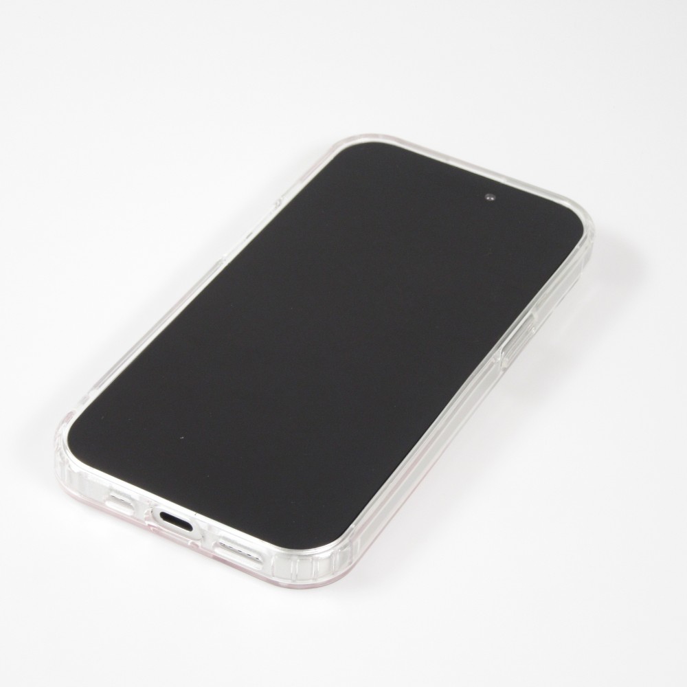 Coque iPhone 15 - Gel silicone MagSafe - Spring Vibes Flowers Nr. - 4