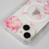 Coque iPhone 15 - Gel silicone MagSafe - Spring Vibes Flowers Nr. - 4