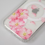Coque iPhone 15 - Gel silicone MagSafe - Spring Vibes Flowers Nr. - 4