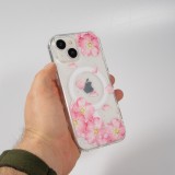 Coque iPhone 15 - Gel silicone MagSafe - Spring Vibes Flowers Nr. - 4