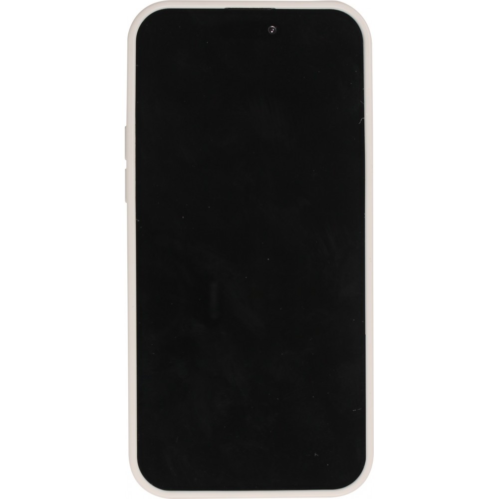Coque iPhone 15 Pro Max - Diamant strass The Bling World - Argent