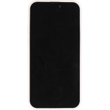 Coque iPhone 15 Pro - Diamant strass The Bling World - Blanc