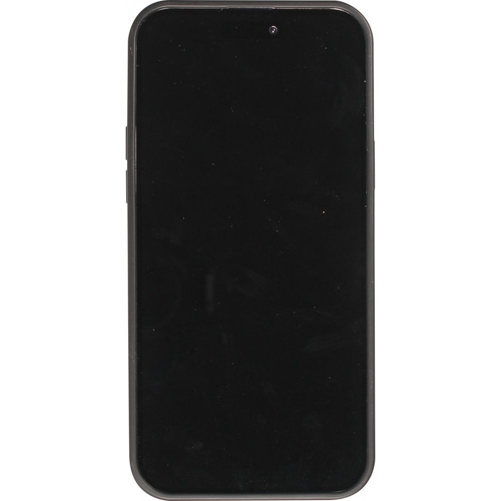 Coque iPhone 15 Pro - Diamant strass The Bling World - Noir