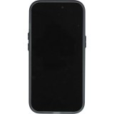 Coque iPhone 15 Pro Max - MWK Cyber Grid silicone avec MagSafe - Noir