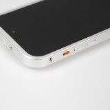 Coque iPhone 15 Pro Max - Aluminium Look Mac Pro avec aromathérapie et dissipation thermique - Space Grey