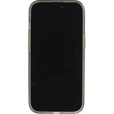 Coque iPhone 15 Pro - Gel silicone vintage video cassette E-240 - Gris