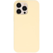 iPhone 15 Pro Max Case Hülle - Soft Touch - Pastellgelb