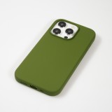 Coque iPhone 15 Pro Max - Soft Touch - Vert militaire