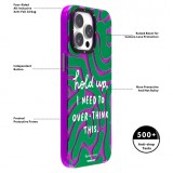 iPhone 15 Pro Case Hülle - Youngkit @LisadotDesign Positive Quotes Case Overthink this