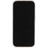 Coque iPhone 15 Pro - Silicone Miroir Romantic - Argent