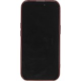 Coque iPhone 15 Pro - Silicone avec forme de vague 3D mat - Violet