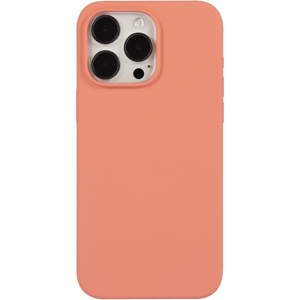Coque iPhone 15 Pro Max - Soft Touch - Saumon