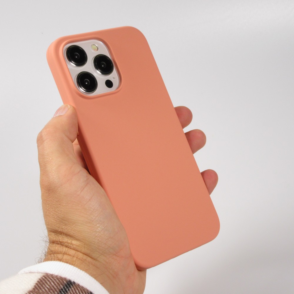 Coque iPhone 15 Pro Max - Soft Touch - Saumon