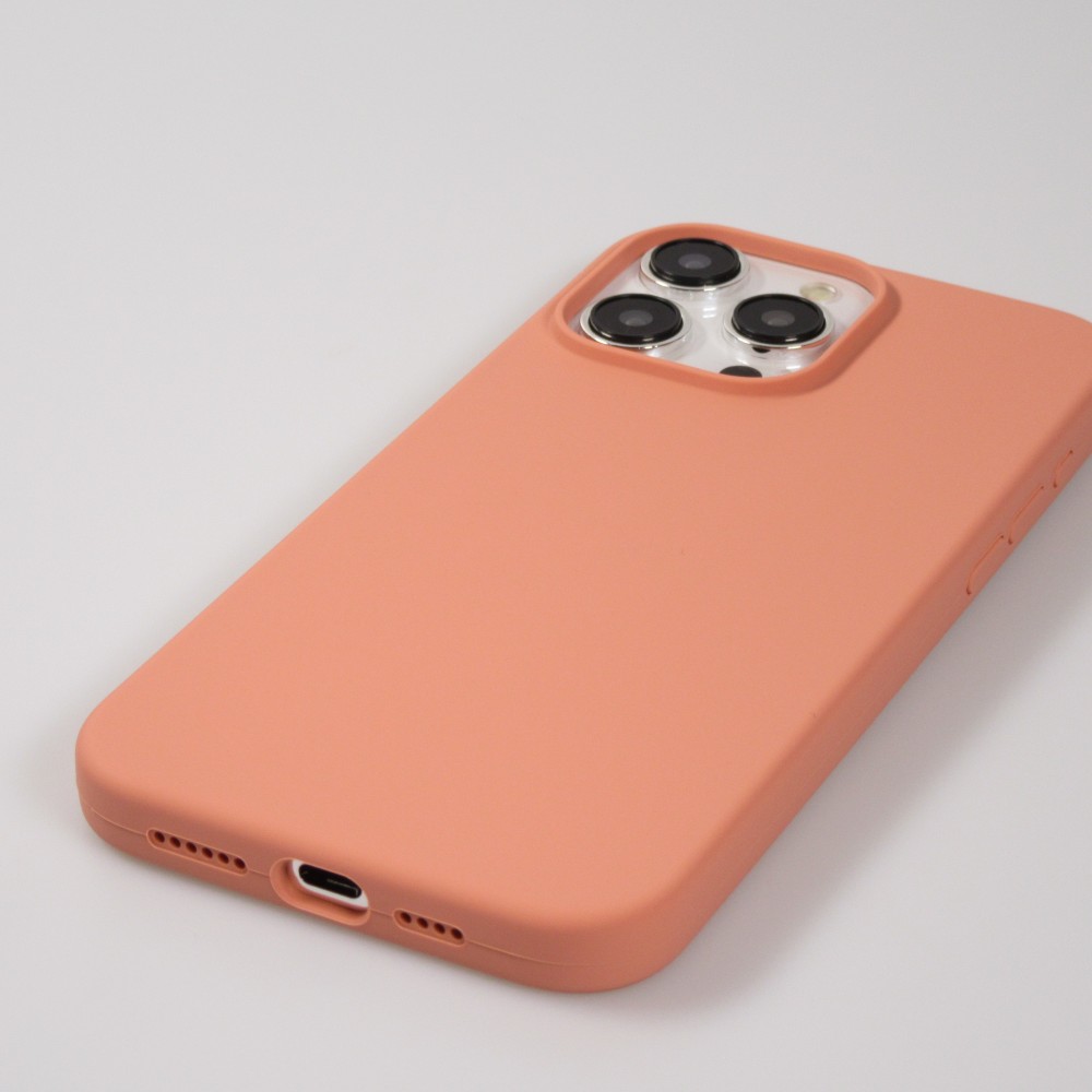 Coque iPhone 15 Pro Max - Soft Touch - Saumon