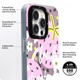 Coque iPhone 15 Pro - Youngkit Summer Fruit-Themed Case avec Magsafe - Vert