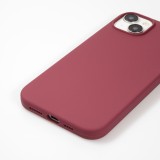 Coque iPhone 15 Plus - Soft Touch - Bordeaux
