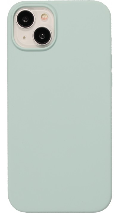 Coque iPhone 15 - Soft Touch - Vert d'eau