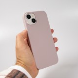 Coque iPhone 15 - Soft Touch - Violet clair