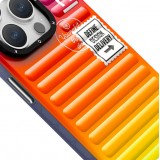 Coque iPhone 15 Pro Max - Youngkit Color-Gradient Luggage-Inspired Case - Violet/bleu