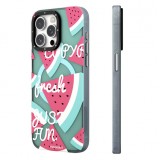 Coque iPhone 15 - Youngkit Summer Fruit-Themed Case avec Magsafe - Pastèque