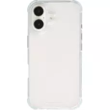 iPhone 16 Case Hülle - Gummi Transparent Gel Bumper mit extra Schutz für Ecken Antischock