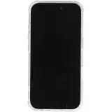 iPhone 16 Case Hülle - Gummi Transparent Gel Bumper mit extra Schutz für Ecken Antischock
