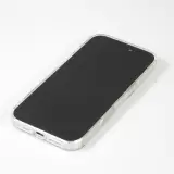 iPhone 16 Case Hülle - Gummi Silikon steif mit MagSafe Frühlings Blumen - Transparent