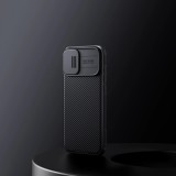 Coque iPhone 16 - Nillkin CamShield Pro Magnetic Case avec MagSafe - Noir