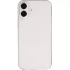 Coque iPhone 16 Plus - Gel transparent Silicone Super Clear flexible