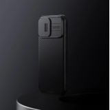 Coque iPhone 16 Pro Max - Nillkin CamShield Pro Magnetic Case avec MagSafe - Noir
