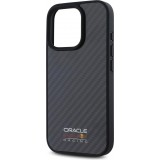 iPhone 16 Pro Max Case Hülle - Red Bull Racing Simple Carbon mit Logo MagSafe - Schwarz