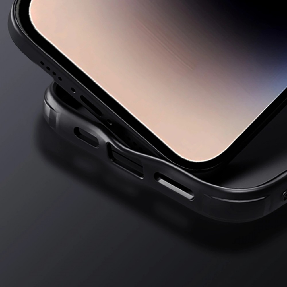 Coque iPhone 16 Pro - Nillkin CamShield Pro Magnetic Case avec MagSafe - Noir