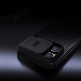 Coque iPhone 16 Pro - Nillkin CamShield Pro Magnetic Case avec MagSafe - Noir